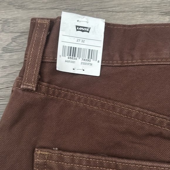 Levi’s | 70'S Movin’ on high rise flare jeans in brown size 27W32L - Picture 15 of 16